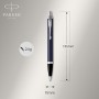 PARKER PENNA IM SFERA BLU OPACO RIFINI TURA ACCIAIO 1931668