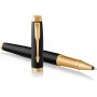 PARKER PENNA IM PREMIUM ROLLER NERA RIFI NITURE ORO 1931660