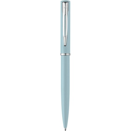 WATERMAN PENNA ALLURE PASTEL SFERA BLU RIFINITURE ACCIAIO 2105224
