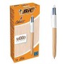 PENNA BIC 4 COLORI WOOD STYLE 