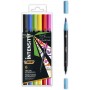 PENNARELLO BIC INTENSITI DUAL TIP BRUSH 6 PZ 92611