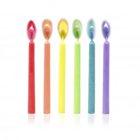 CANDELINE LEGAMI FIAMMA COLORATA 