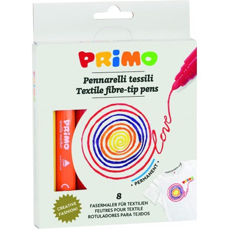 PENNARELLI PRIMO PER TESSUTI 8 PZ 