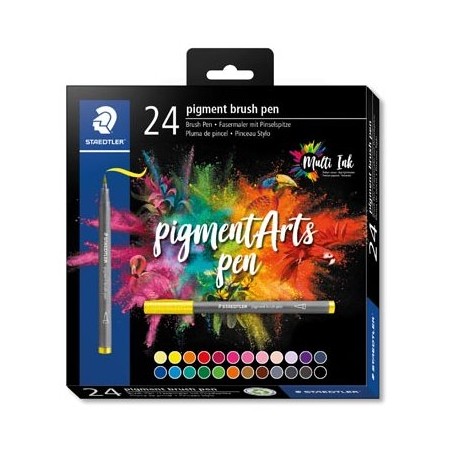 PENNARELLO STAEDTLER PIGMENT BRUSH 24 PZ 371 C24