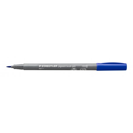 PENNARELLO STAEDTLER PIGMENT BRUSH BLU 371-3