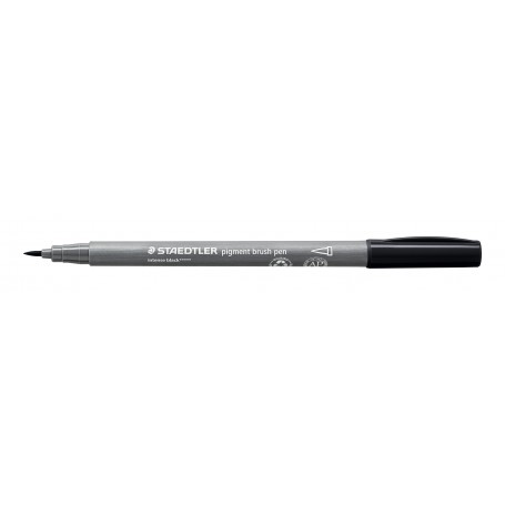 PENNARELLO STAEDTLER PIGMENT BRUSH I.NER NERO INTENSO 371-99