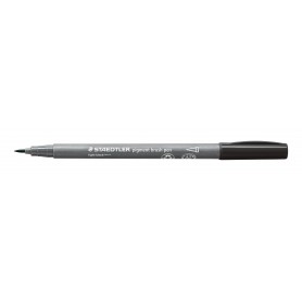 PENNARELLO STAEDTLER PIGMENT BRUSH C.NER NERO CHIARO 371-90