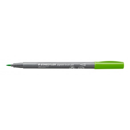 PENNARELLO STAEDTLER PIGMENT BRUSH C.VER VERDE CHIARO 371-51
