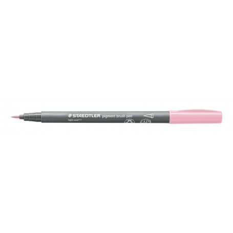 PENNARELLO STAEDTLER PIGMENT BRUSH C.CAR CARMINIO CHIARO 371- 21