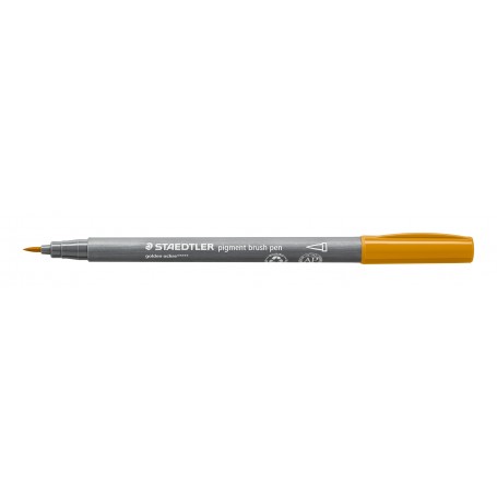 PENNARELLO STAEDTLER PIGMENT BRUSH OCRA GIALLO 371-16