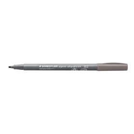 PENNARELLO STAEDTLER PIGMENT CALLIGR.GM GRIGIO CALDO MEDIO 375-84