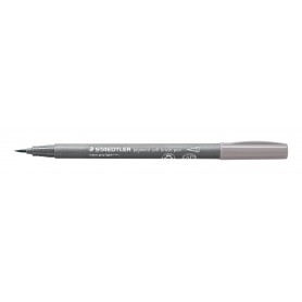 PENNARELLO STAEDTLER PIGMENT S.BRUSH G.C GRIGIO CALDO CHIARO 372-840