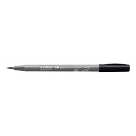 PENNARELLO STAEDTLER PIGMENT S.BRUSH NER NERO INTENSO 372-99