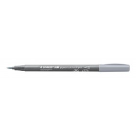 PENNARELLO STAEDTLER PIGMENT S.BRUSH G.M GRIGIO FREDDO MEDIO 372-870