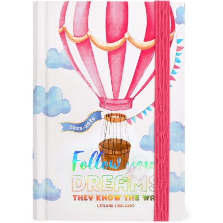 AGENDA LEGAMI 9,5X14 AIR BALLOON AG2416 16 MESI