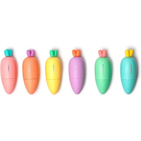 EVIDENZIATORE LEGAMI SET 6 PZ CAROTE 