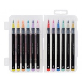 PENNARELLI LEGAMI BRUSH MARKERS PASTEL SET 12PZ