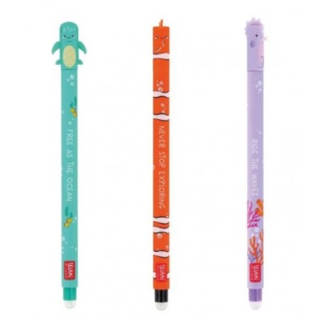 PENNA CANCELLINA LEGAMI THE SEA TURTLE C LOWNFISH 3PZ