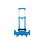 TROLLEY 3 RUOTE AZZURRO COLOURBOOK 
