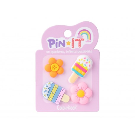 PINS SWEETIES LOVE COLOURBOOK 
