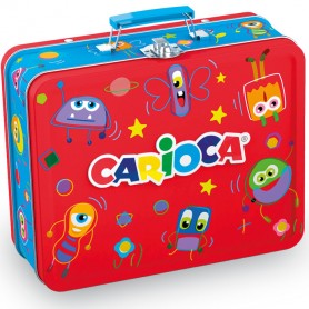 PENNARELLI CARIOCA JOY CONF. 100 PZ SCATOLA IN LATTA COLORE ASSORTITI