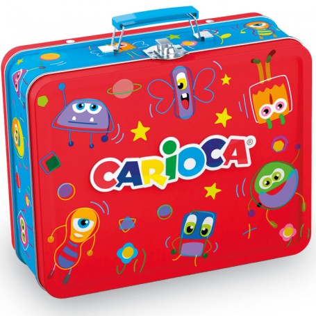 PENNARELLI CARIOCA JOY CONF. 100 PZ SCATOLA IN LATTA COLORE ASSORTITI