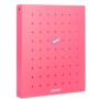 RACCOGLITORE 4 ANELLI 22X30 H30 COLOURBO PIN IT ROSSO