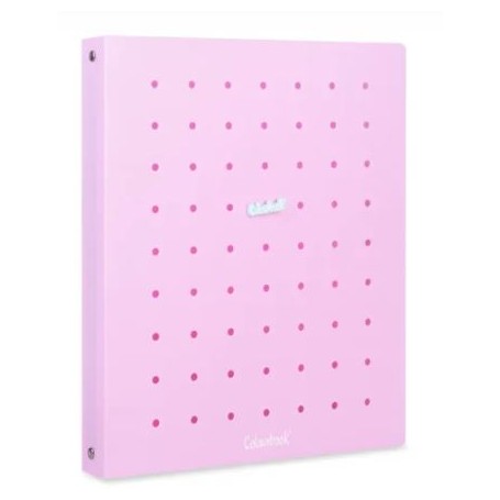 RACCOGLITORE 4 ANELLI 22X30 H30 COLOURBO PIN IT ROSA