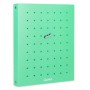 RACCOGLITORE 4 ANELLI 22X30 H30 COLOURBO PIN IT VERDE