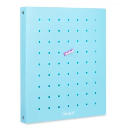 RACCOGLITORE 4 ANELLI 22X30 H30 COLOURBO PIN IT SKY BLUE