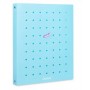 RACCOGLITORE 4 ANELLI 22X30 H30 COLOURBO PIN IT SKY BLUE