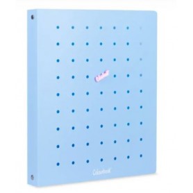 RACCOGLITORE 4 ANELLI 22X30 H30 COLOURBO PIN IT ANGEL BLUE