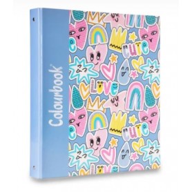 RACCOGLITORE 4 ANELLI 22X30 H30 COLOURBO ABSTRACT CUTE