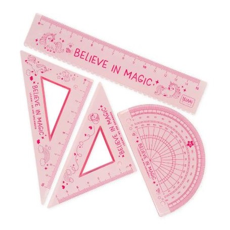 SET DI GEOMETRIA LEGAMI FLESSIBILE UNICO UNICORNO