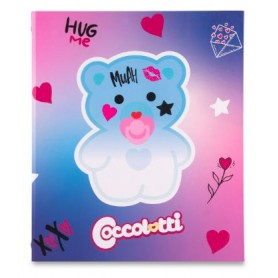 RACCOGLITORE 4 ANELLI 22X30 H30 COCCOLOT LOVE ROSA