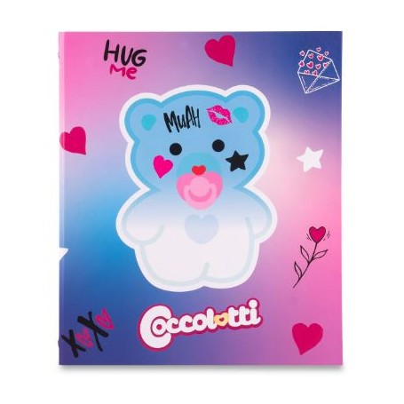 RACCOGLITORE 4 ANELLI 22X30 H30 COCCOLOT LOVE ROSA