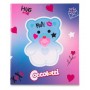 RACCOGLITORE 4 ANELLI 22X30 H30 COCCOLOT LOVE ROSA