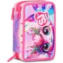 ASTUCCIO 3 CERNIERE SJ GANG CAT LED ROSA
