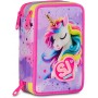 ASTUCCIO 3 CERNIERE SJ GANG UNICORNO ROSA