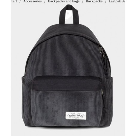 ZAINO EASTPAK DAY PAK'R CORDFUNK BLACK 