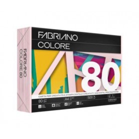RISMA A4 FABRIANO 80 GR. LAVANDA FABRIANO COLORE 500FF