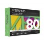 RISMA A4 FABRIANO 80 GR. VERDE PISELLO FABRIANO COLORE 500FF