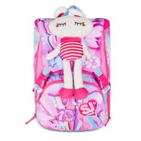 ZAINO SJ SDOPPIABILE GANG PLUSHY RABBIT 