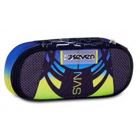 ASTUCCIO OVALE SEVEN PLUS  NUANCED BLU 