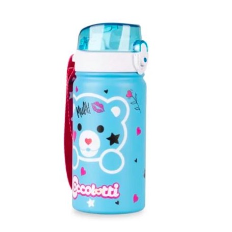 BORRACCIA TERMICA 400 ML COCCOLOTTI LOVE AZZURRO