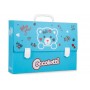 POLIONDA D.8 27X38 2 CHIUSURE COCCOLOTTI LOVE AZZURRA