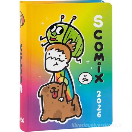 DIARIO COMIX SCOMIX SIO 2025/2026 16 M. 12X16,5 DISEGNO SCOMIX 73505
