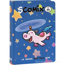 DIARIO COMIX SCOMIX SIO 2025/2026 16 M. 12X16,5 DISEGNO UNICOTTERO 73505
