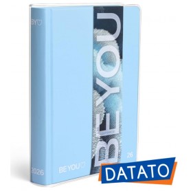 DIARIO BEYOU COLOR STANDART AZZ. 25/26 12,5 X 16,5 CM