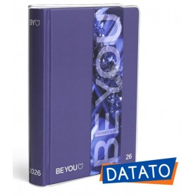 DIARIO BEYOU COLOR STANDART BLU 25/26 12,5 X 16,5 CM